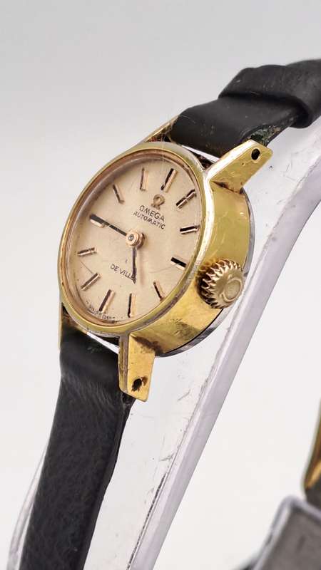 Vintage Ladies OMEGA De Ville Automatic Watch-Working
