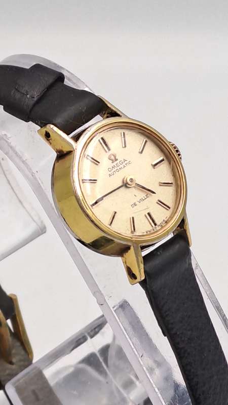 Vintage Ladies OMEGA De Ville Automatic Watch-Working