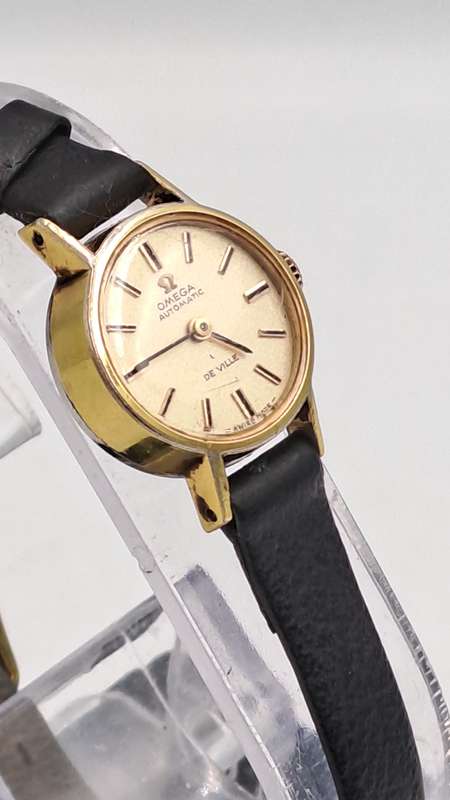 Vintage Ladies OMEGA De Ville Automatic Watch-Working