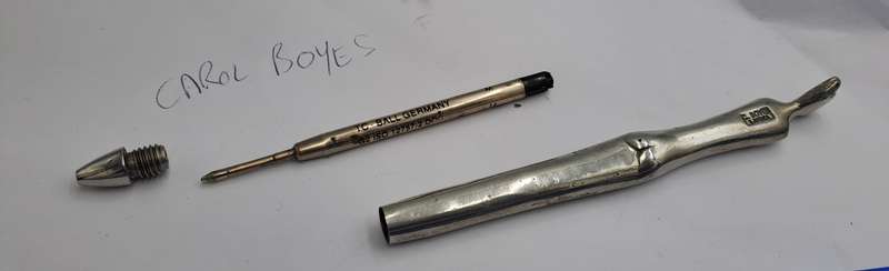 Carrol Boyes PEWTER Ball Point PEN