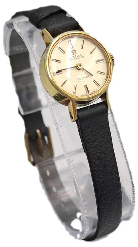 Vintage Ladies OMEGA De Ville Automatic Watch-Working