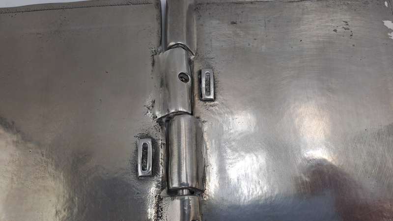 Rare and unusual early Carrol Boyes pewter notebook holder