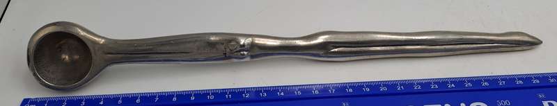 Carrol Boyes Pewter Candle Snuffer-Diver