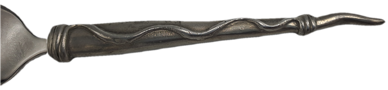Vintage Carrol Boyes "Coil" Sugar Ladle Spoon - Pewter