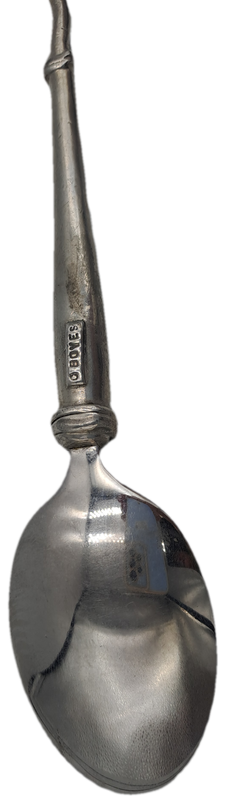 Vintage Carrol Boyes "Coil" Sugar Ladle Spoon - Pewter