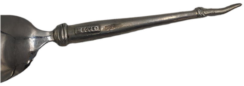Vintage Carrol Boyes "Coil" Sugar Ladle Spoon - Pewter