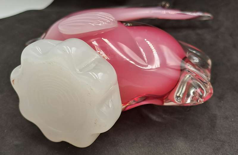 Vintage Murano Fish-Large 28cm -Made in  Italy-The base was repaired