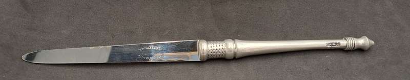 Pre-owned Diana Carmichael Designer Letter Opener --Pewter