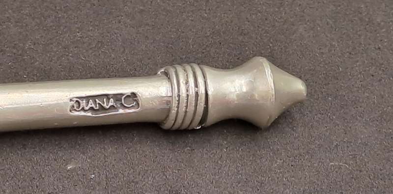 Pre-owned Diana Carmichael Designer Letter Opener --Pewter