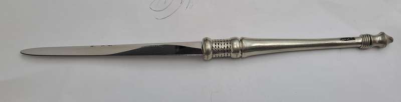Pre-owned Diana Carmichael Designer Letter Opener --Pewter