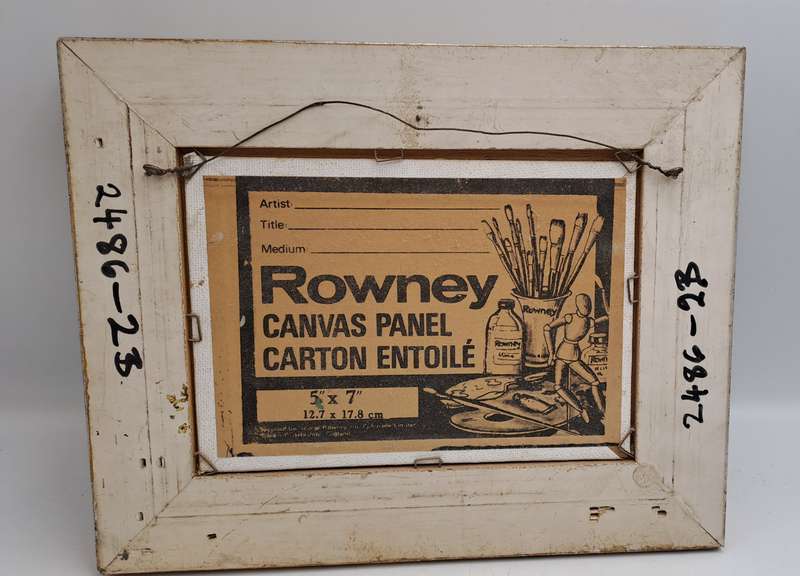 Vintage Original Framed Oil Painting by Artist Eileen J. ROGOFF is an artist born in 1942