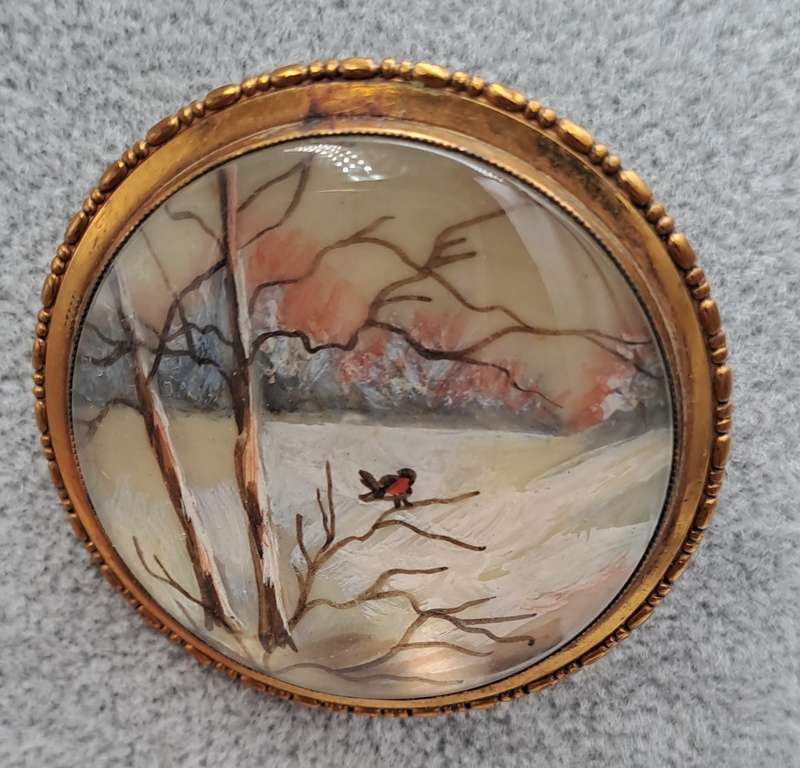 Authentic vintage 1930's-1940's TLM (Thomas L Mott) designer brooch. Made in England.