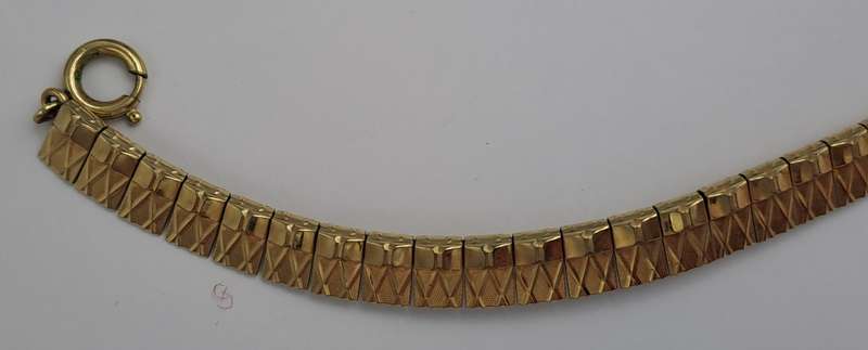 Gold Tone CHOKER NECKLACE  42cm