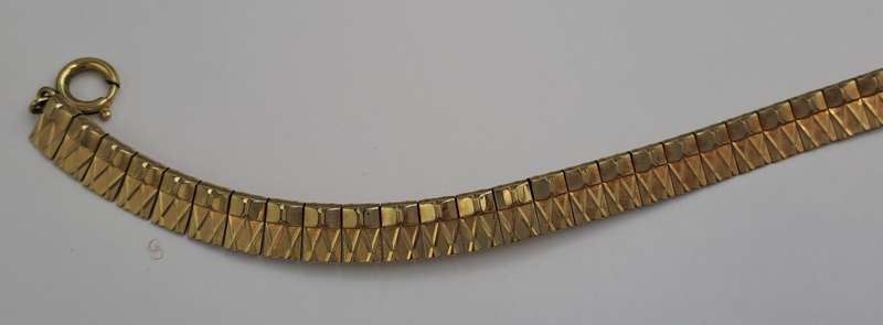Gold Tone CHOKER NECKLACE  42cm