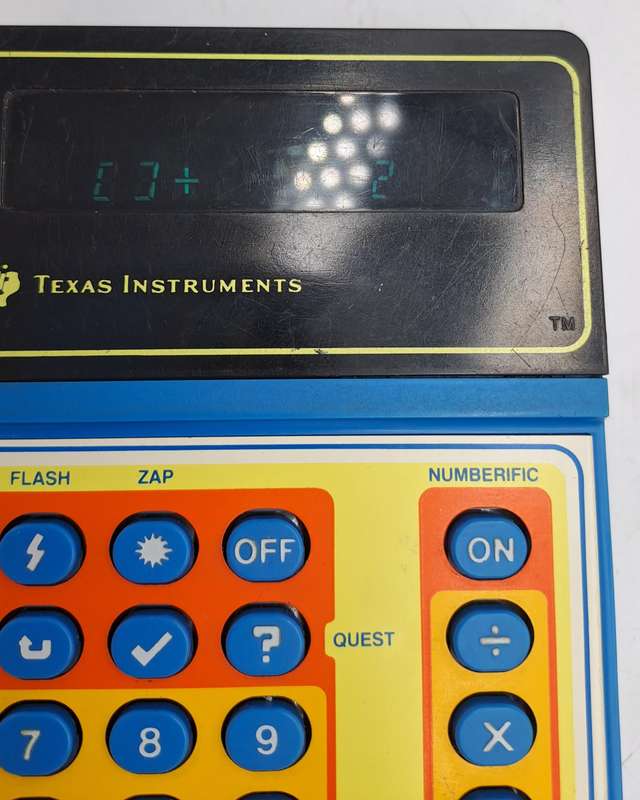 Vintage 1979 Math Marvel Texas Kids Educational Instrument- WORKING -Made in the USA