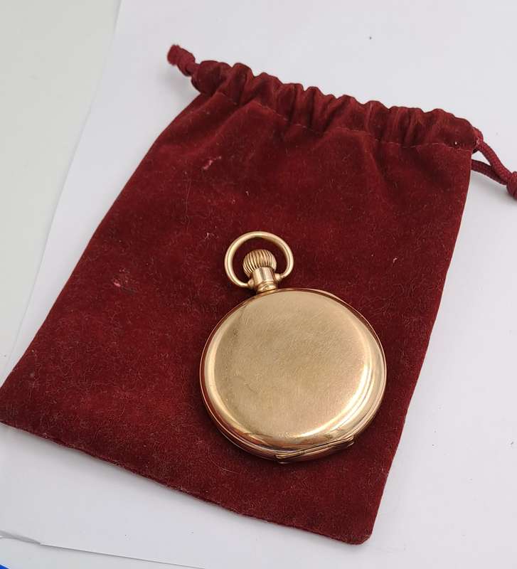 Vintage Waltham Traveler Pocket watch 21287600 USA NOT WORKING