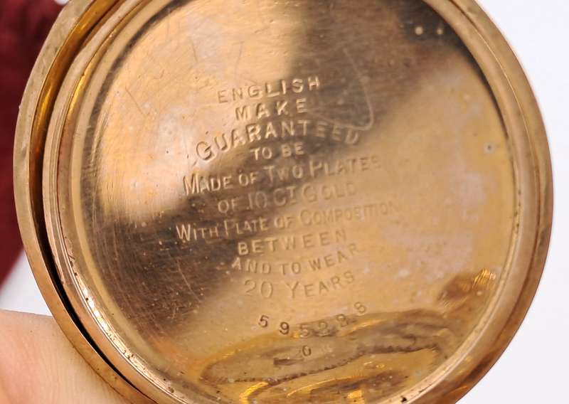 Vintage Waltham Traveler Pocket watch 21287600 USA NOT WORKING