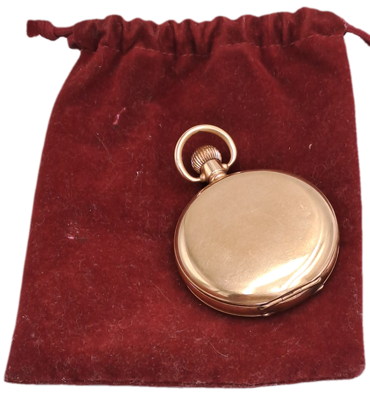 Vintage Waltham Traveler Pocket watch 21287600 USA NOT WORKING