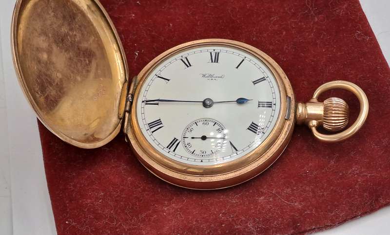 Vintage Waltham Traveler Pocket watch 21287600 USA NOT WORKING