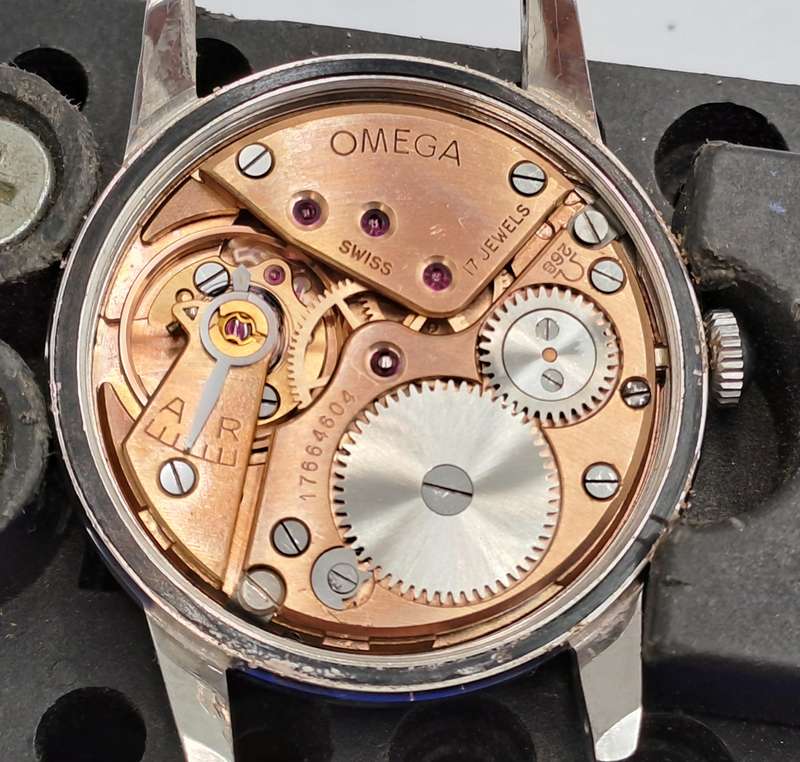 Vintage 1930's Omega Seamaster Men's Watch Sn 7664604 Movement 268-Working