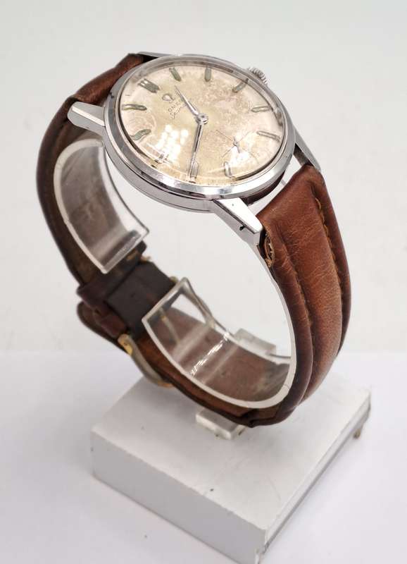 Vintage 1930's Omega Seamaster Men's Watch Sn 7664604 Movement 268-Working