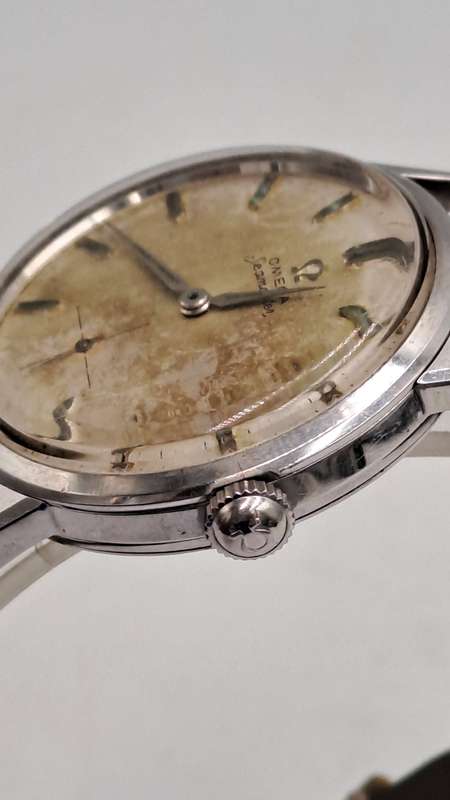 Vintage 1930's Omega Seamaster Men's Watch Sn 7664604 Movement 268-Working