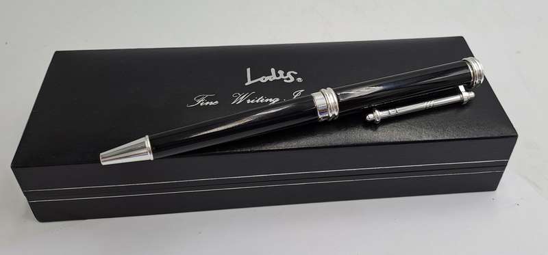 Vintage Lodis Ballpoint Pen in Box - Fine Writing Instruments