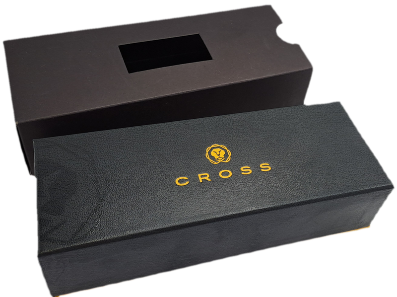 Cross Apogee Chrome with Silver Trim Ball point in Original Box