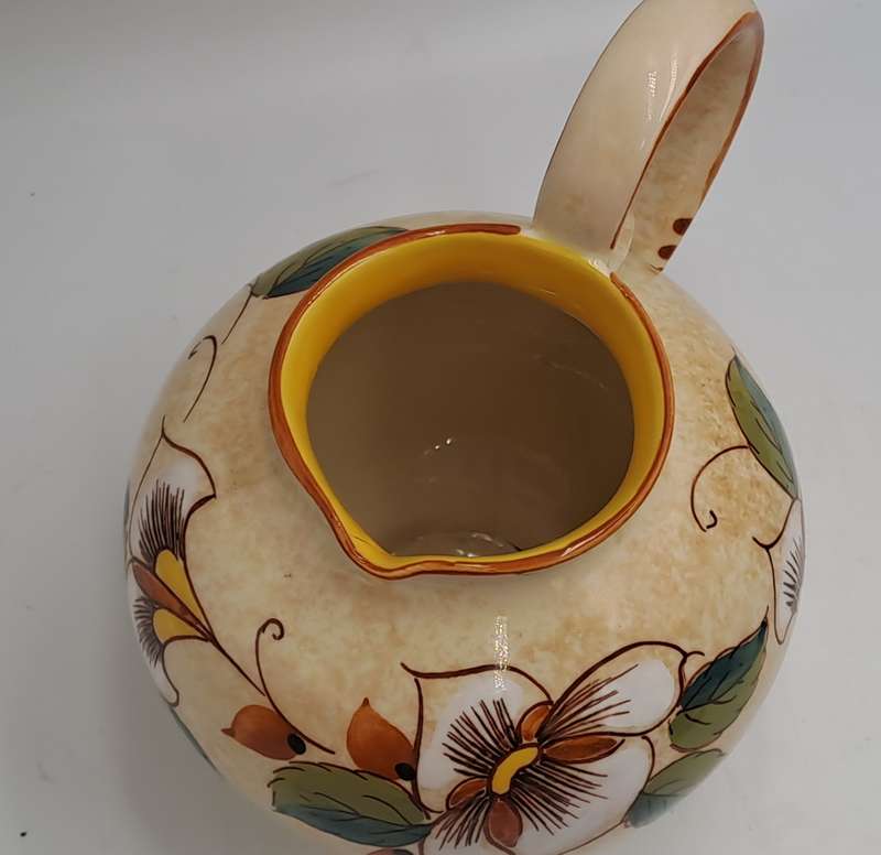 Vintage Irene Zenith Pitcher D.72 - Gouda Hand Painted -Made In Holland