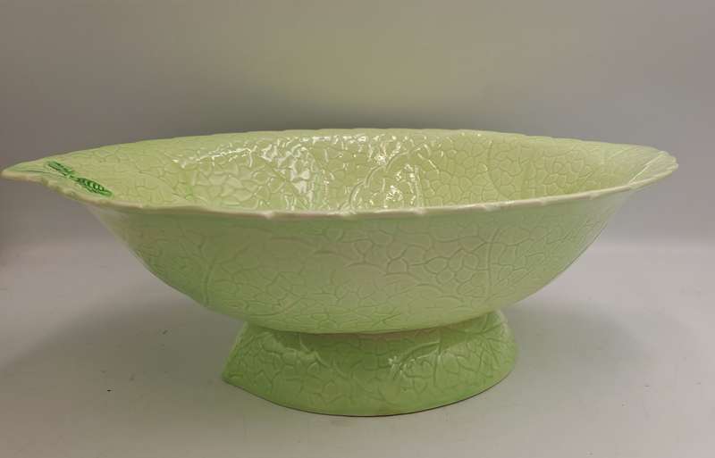 Vintage Carlton Ware Large Deep Leaf Bowl - Apple Blossoms Australian Design-England