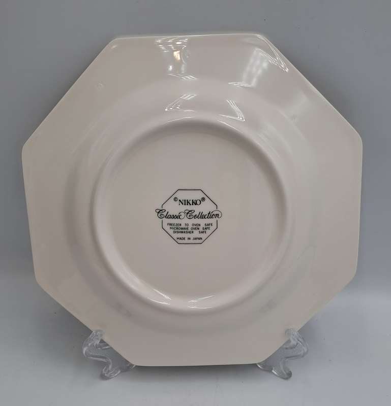 Discontinued NIKKO Cameo Rose Dinner Plate -Classic Collection -Made in Japan (10 Available)