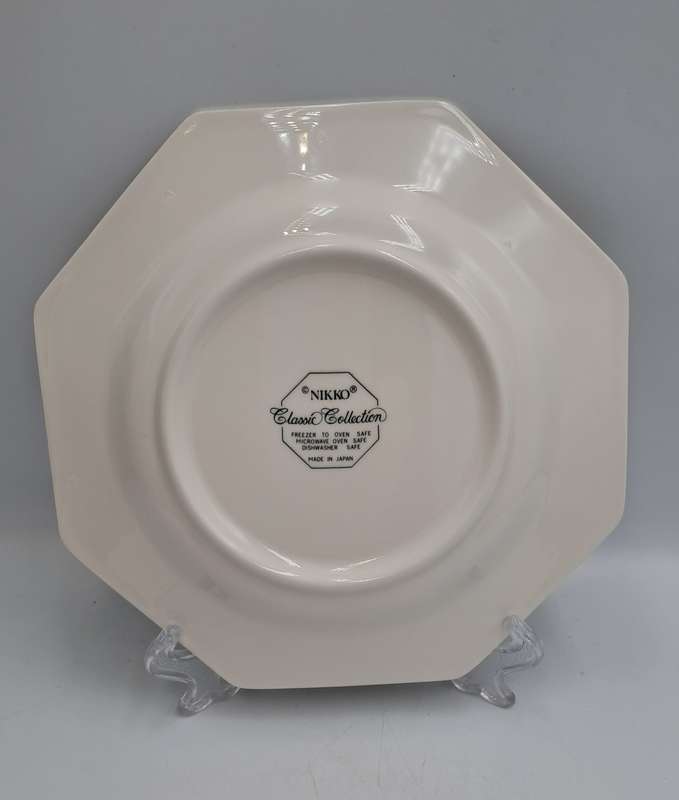 Discontinued NIKKO Cameo Rose Dinner Plate -Classic Collection -Made in Japan (10 Available)