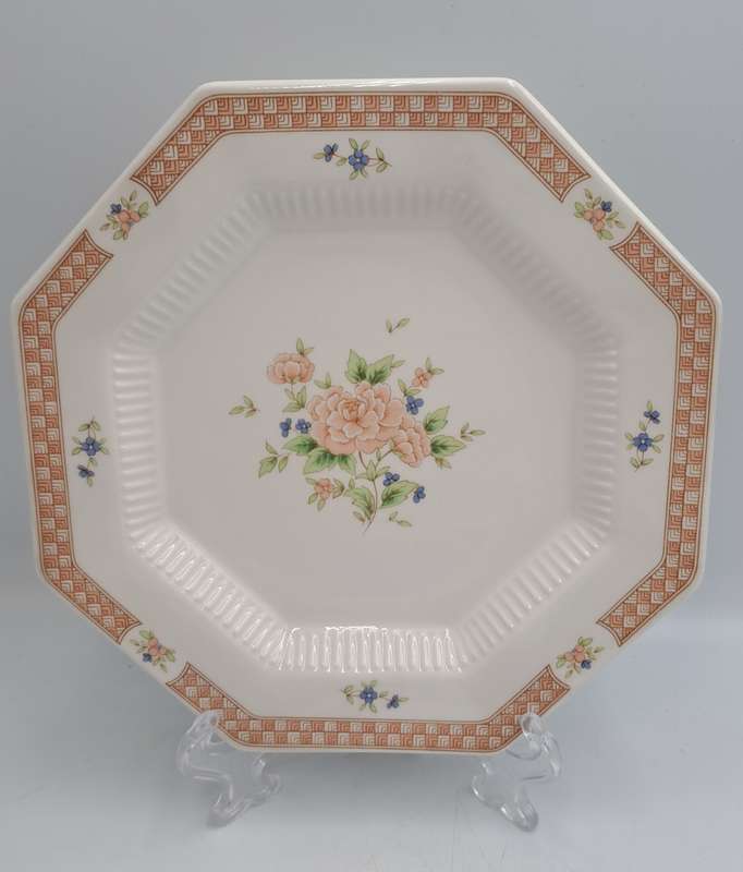 Discontinued NIKKO Cameo Rose Dinner Plate -Classic Collection -Made in Japan (10 Available)