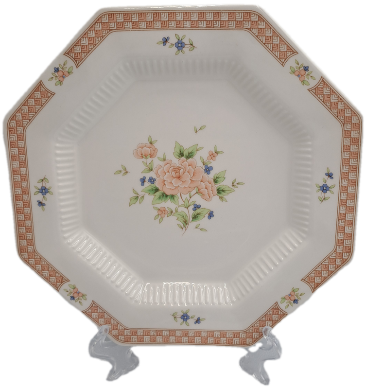 Discontinued NIKKO Cameo Rose Dinner Plate -Classic Collection -Made in Japan (10 Available)