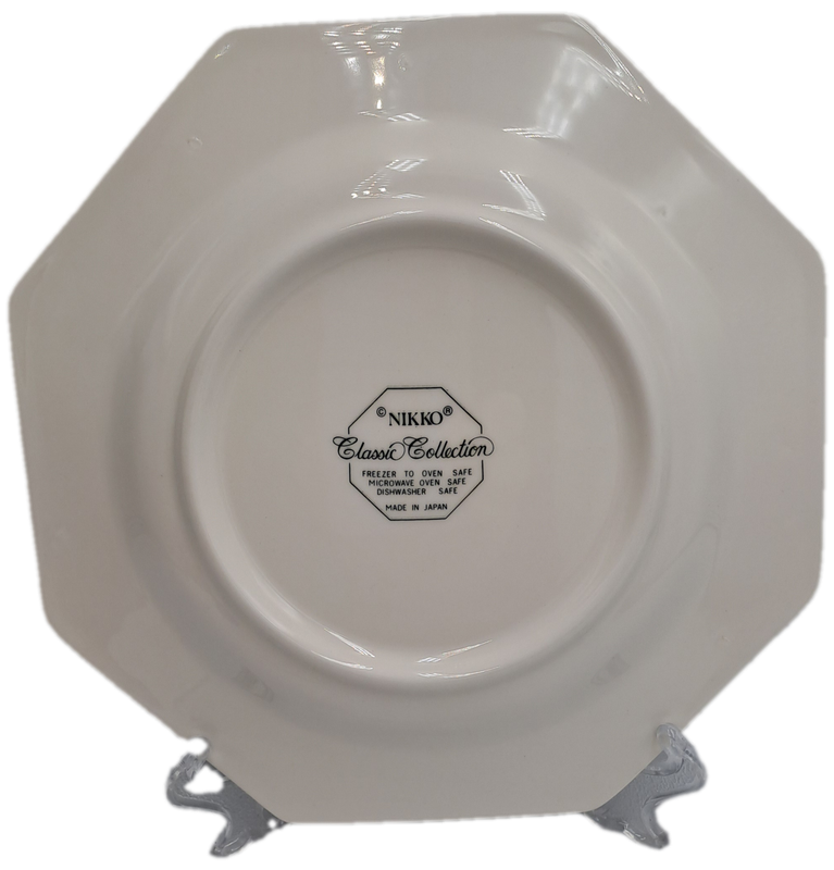 Discontinued NIKKO Cameo Rose Dinner Plate -Classic Collection -Made in Japan (10 Available)