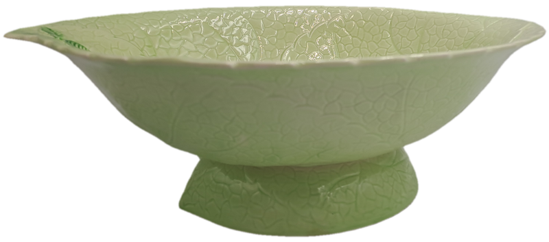 Vintage Carlton Ware Large Deep Leaf Bowl - Apple Blossoms Australian Design-England