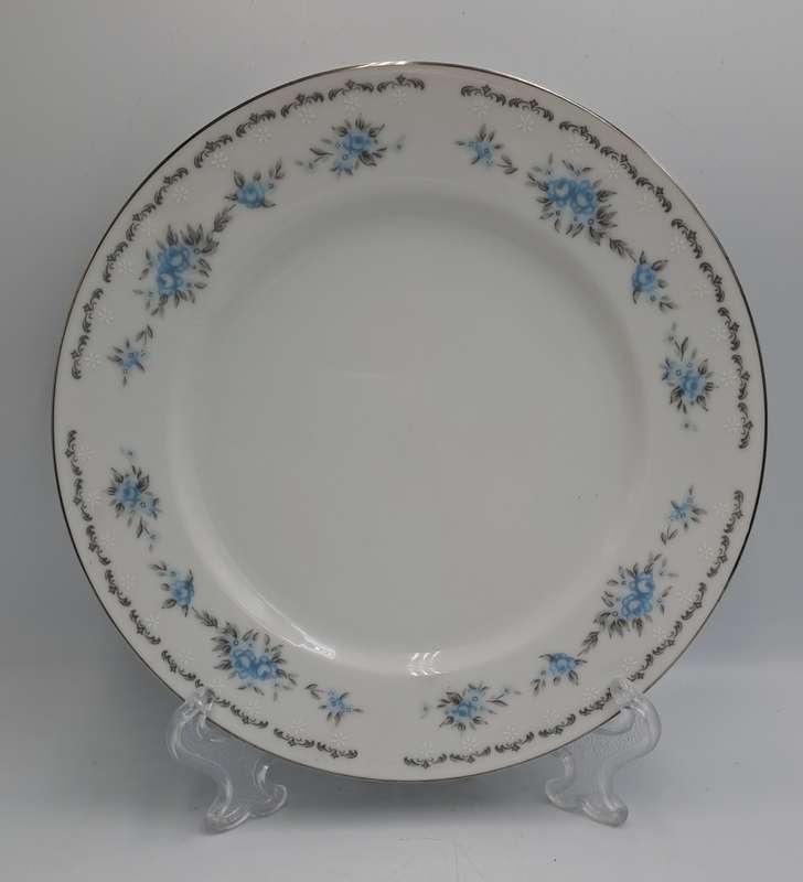 Vintage Nagoya Fine Bone China Duo  `BLUE ROSE` Japan (3 available)