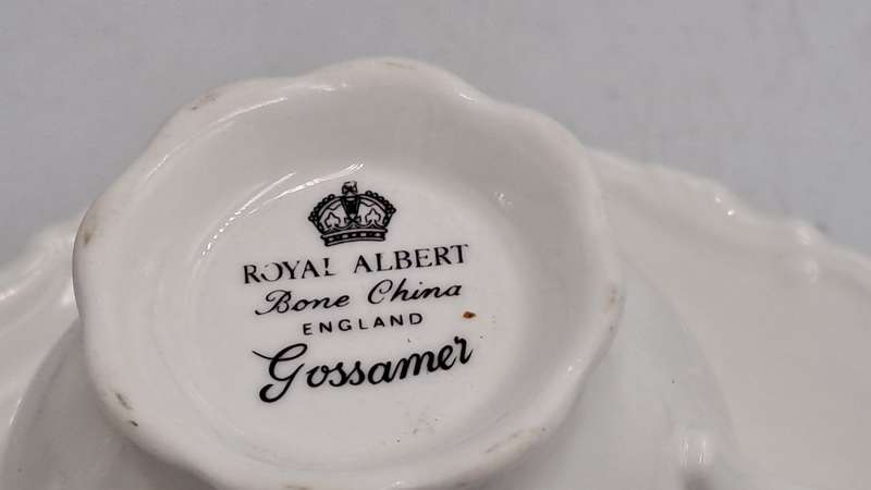 Vintage Royal Albert Gossamer Small Tea Duo (8 Available)