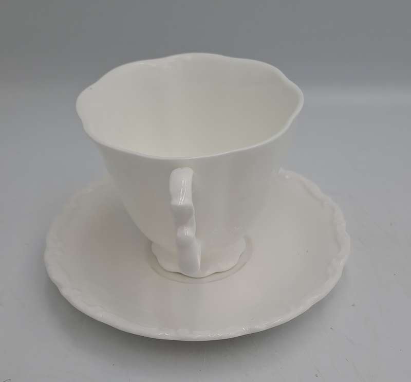 Vintage Royal Albert Gossamer Small Tea Duo (The Cup has a small Chip on the rim)