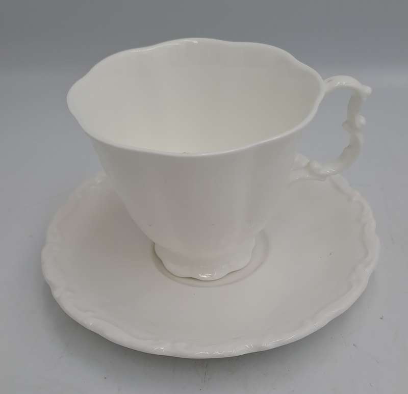 Vintage Royal Albert Gossamer Small Tea Duo (The Cup has a small Chip on the rim)