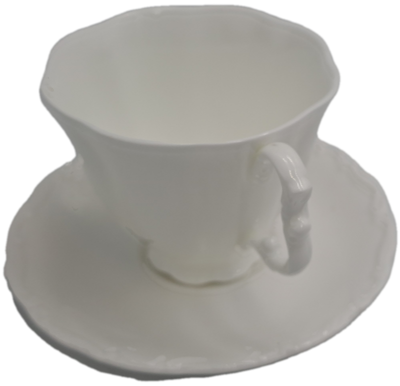 Vintage Royal Albert Gossamer Small Tea Duo (The Cup has a small Chip on the rim)