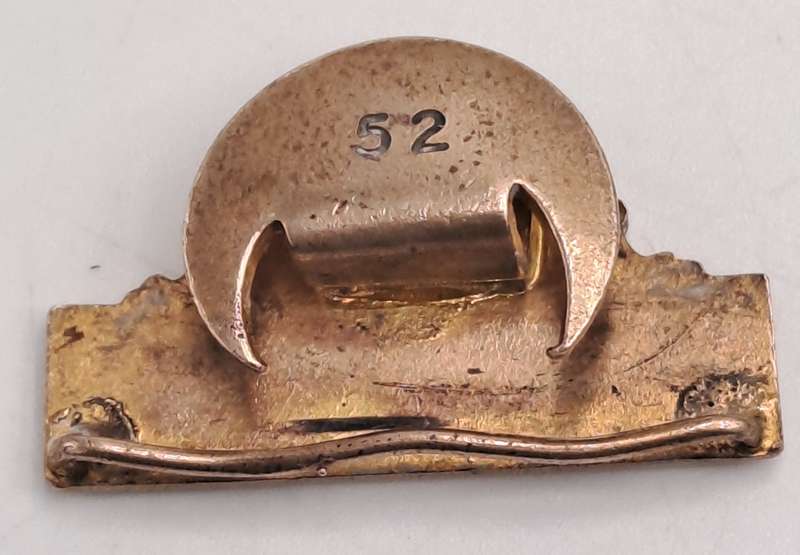 Vintage 1934-1935-W.A.S   Enamel  Pin /Badge