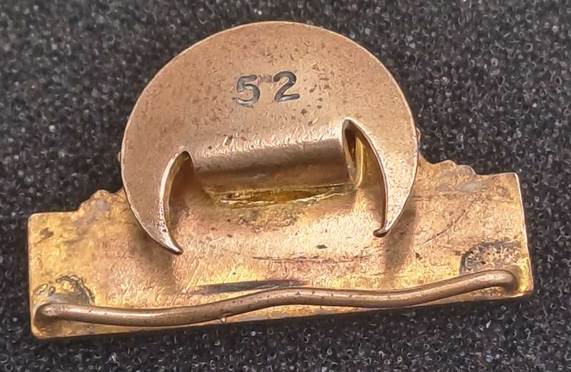 Vintage 1934-1935-W.A.S   Enamel  Pin /Badge