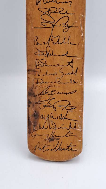 Miniture Challenger Signed Cricket Bat 1993/1994 S.A Team-Hansie Cronje-Clive Rice....