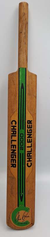 Miniture Challenger Signed Cricket Bat 1993/1994 S.A Team-Hansie Cronje-Clive Rice....