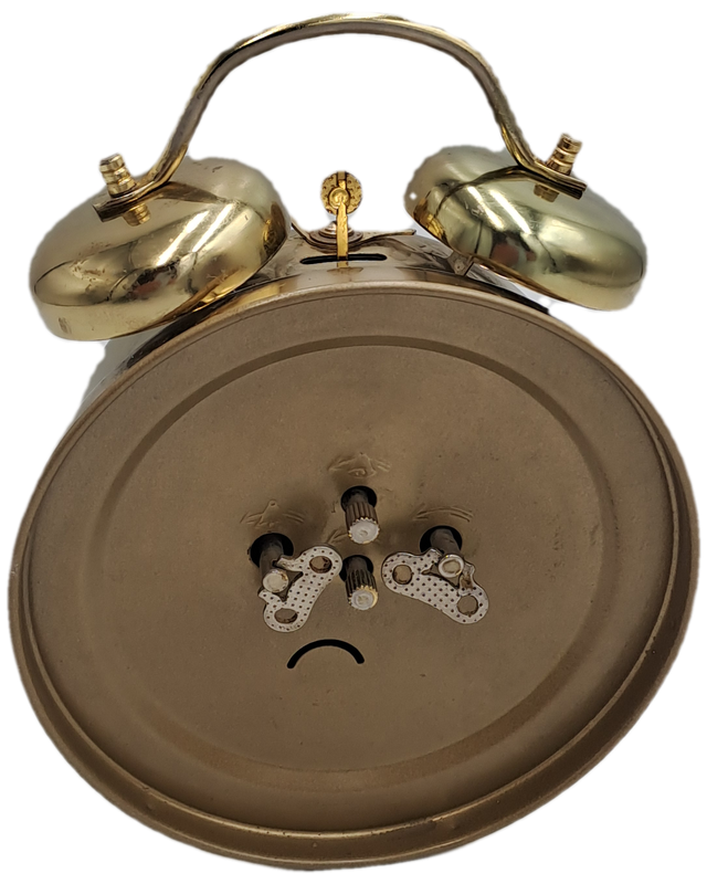 Vintage TIMEMASTER Alarm Clock--Made in GERMANY. -W0RKING