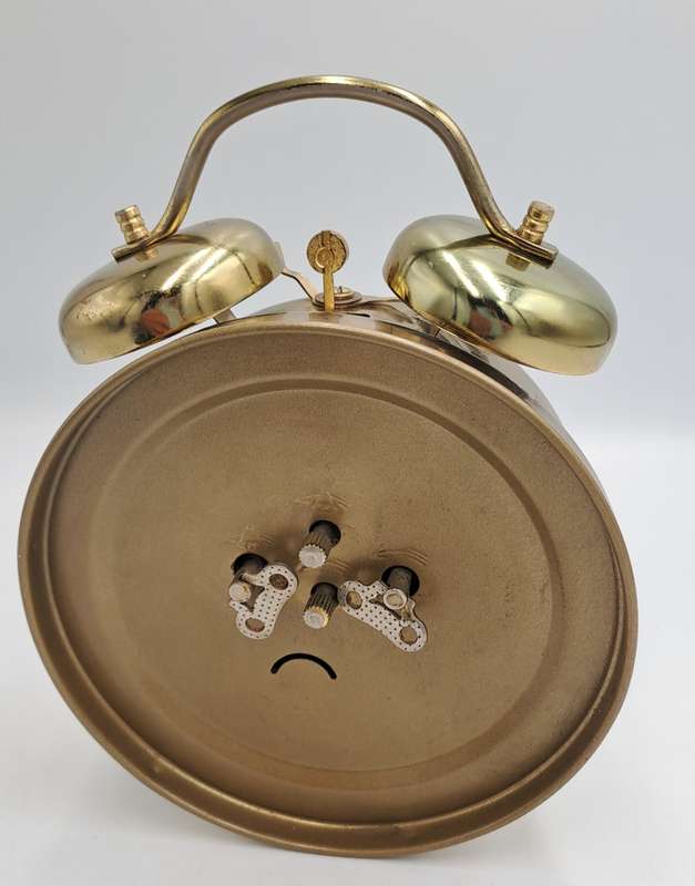 Vintage TIMEMASTER Alarm Clock--Made in GERMANY. -W0RKING