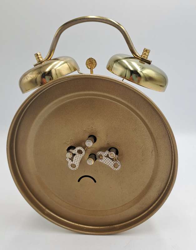 Vintage TIMEMASTER Alarm Clock--Made in GERMANY. -W0RKING