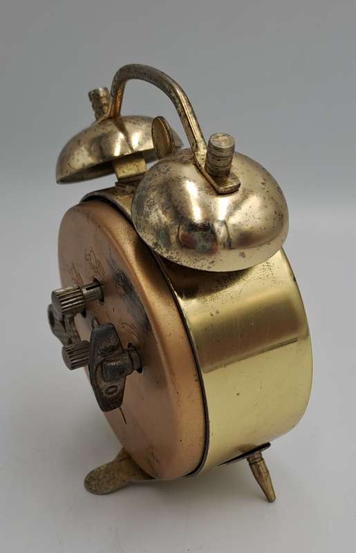 Small Vintage TIMEMASTER Alarm Clock-Made in GERMANY. NOT working