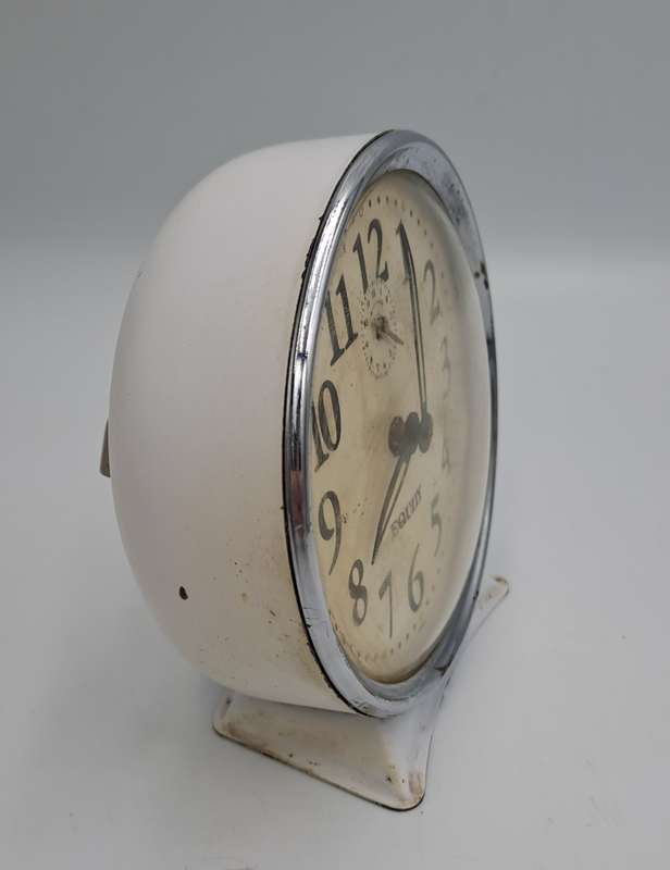 Vintage Equity Wind-up Mechanical Alarm Clock -NOT working